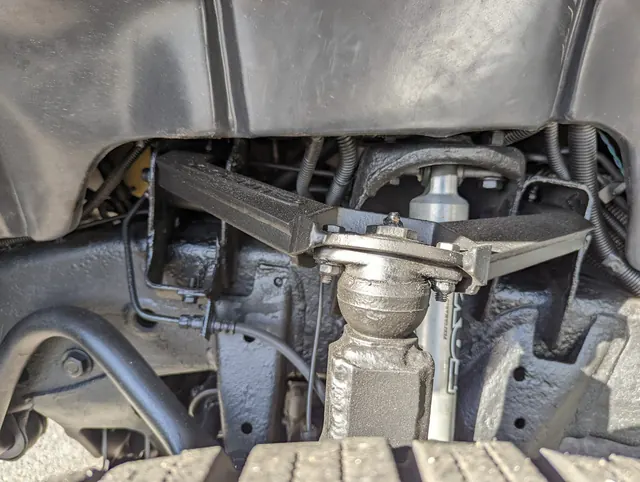 Undercoated frame and driveline