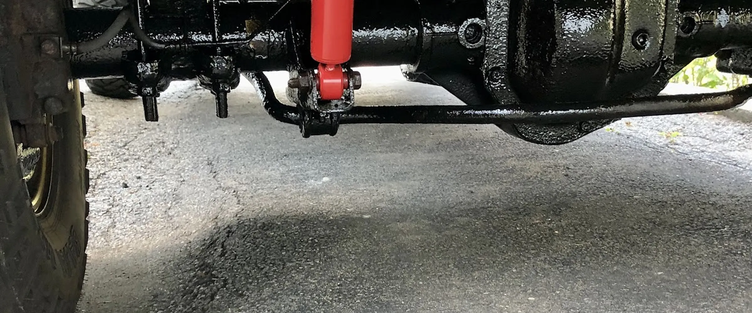 New strut and brake assembly going in